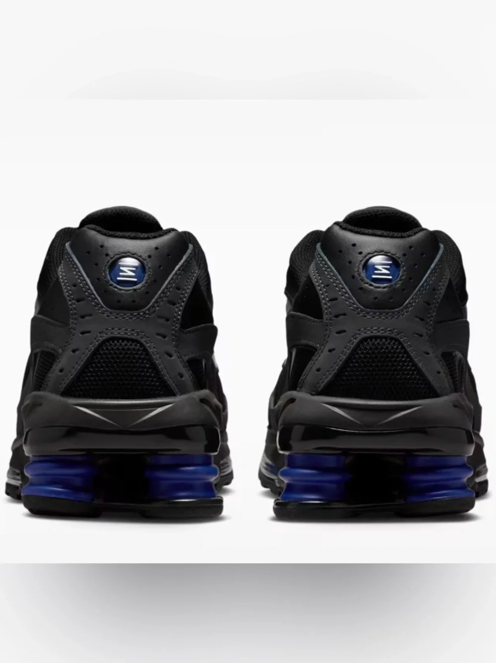 Nike Shox 🔥 Ride 2 Black Metallic Silver Deep Royal Blue IM5999-010 Size 10.5 - Picture 6 of 10